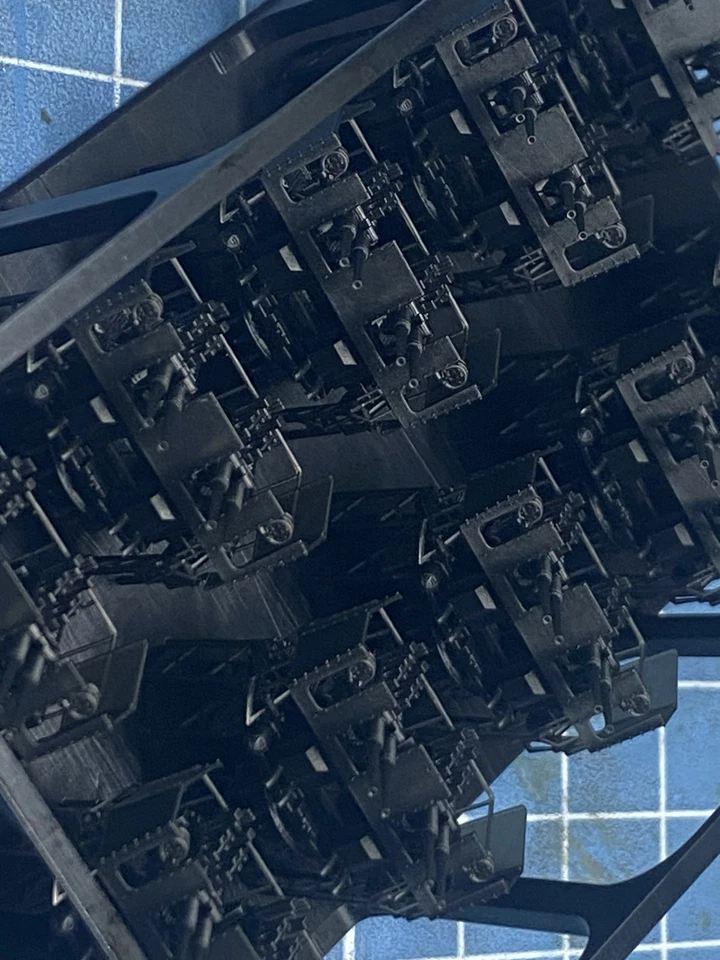 3D printing 1/200 US Navy Bofors 40 mm Quadruple Mount shield plate10 seats- - Image 4 of 4