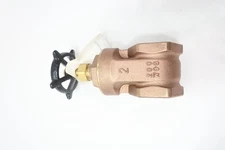 Smith Cooper 171 8501N Bronze Manual Gate Valve 2in Npt