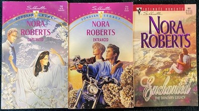 The Donovan Legacy Series by Nora Roberts (Books 1, 2, & 4) Special Editions