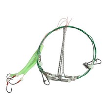 Attrezzatura da Pesca in Mare 3 Ganci Gancio da Pesca in Mare Luminoso Attrezzat