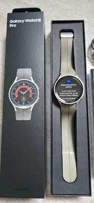 Samsung Galaxy Watch 5 Pro 45mm WiFi, GPS, Gray Titanium