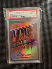 2018-19 Panini NBA HOOPS Hot Signatures Bam Adebayo #HS-BAM (AU)