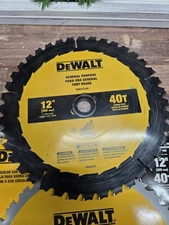 Dewalt 12" General Purpose Miter Saw Blade Lightly Used