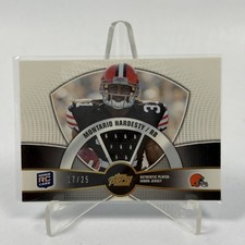 2010 Topps Prime Prime Rookie Relics /25 Montario Hardesty #PRR-MH NM Card RC. rookie card picture