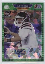 2021 Leaf Pro Set Metal 1989 Green Crystals 9/15 KJ Costello #PA-KJC Auto 12b5