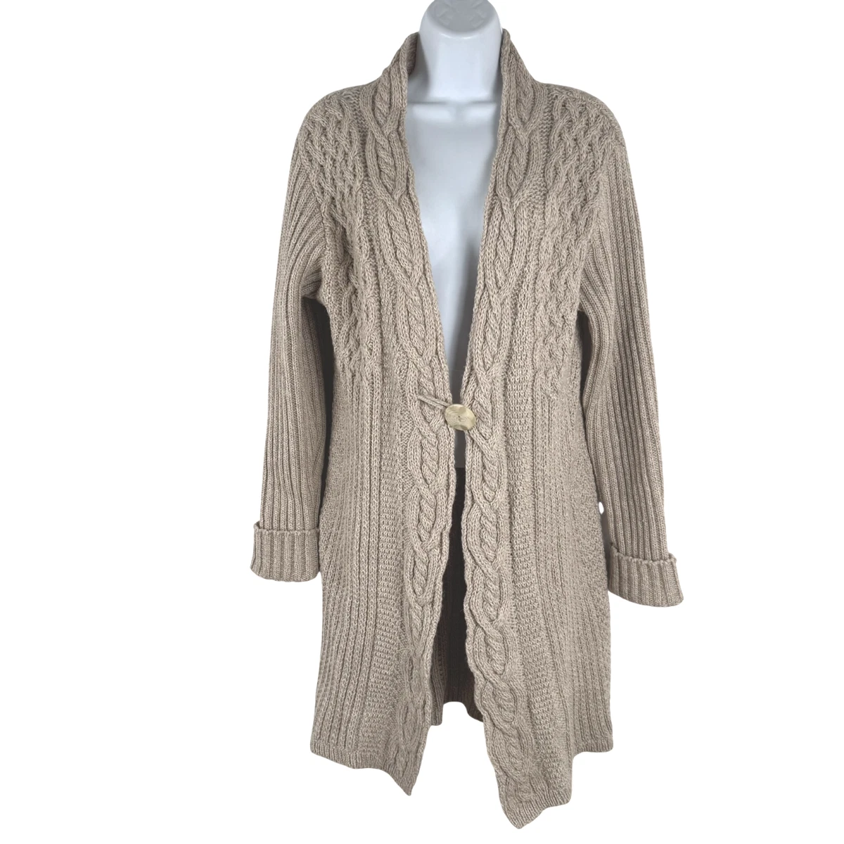 Cable-Knit Cardigan Sweaters for Women for sale - eBay