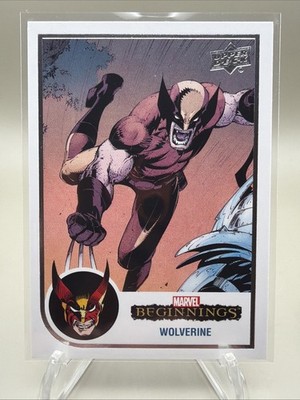 2022 Upper Deck Marvel Beginnings Vol 2 Series 1 #63 Wolverine