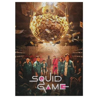 MARKENLOS Squid Game Puzzle 35/70/120/200/300/500/1000 Teile Geschenk