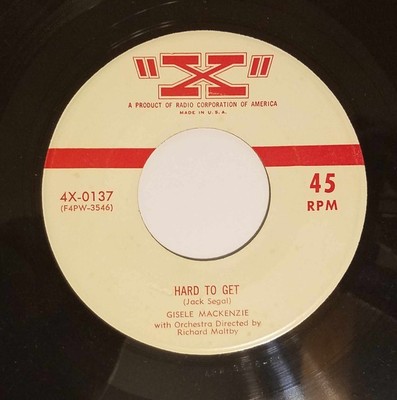 Gisele MacKenzie - Hard To Get / Boston Fancy, 7'', (Vinyl)