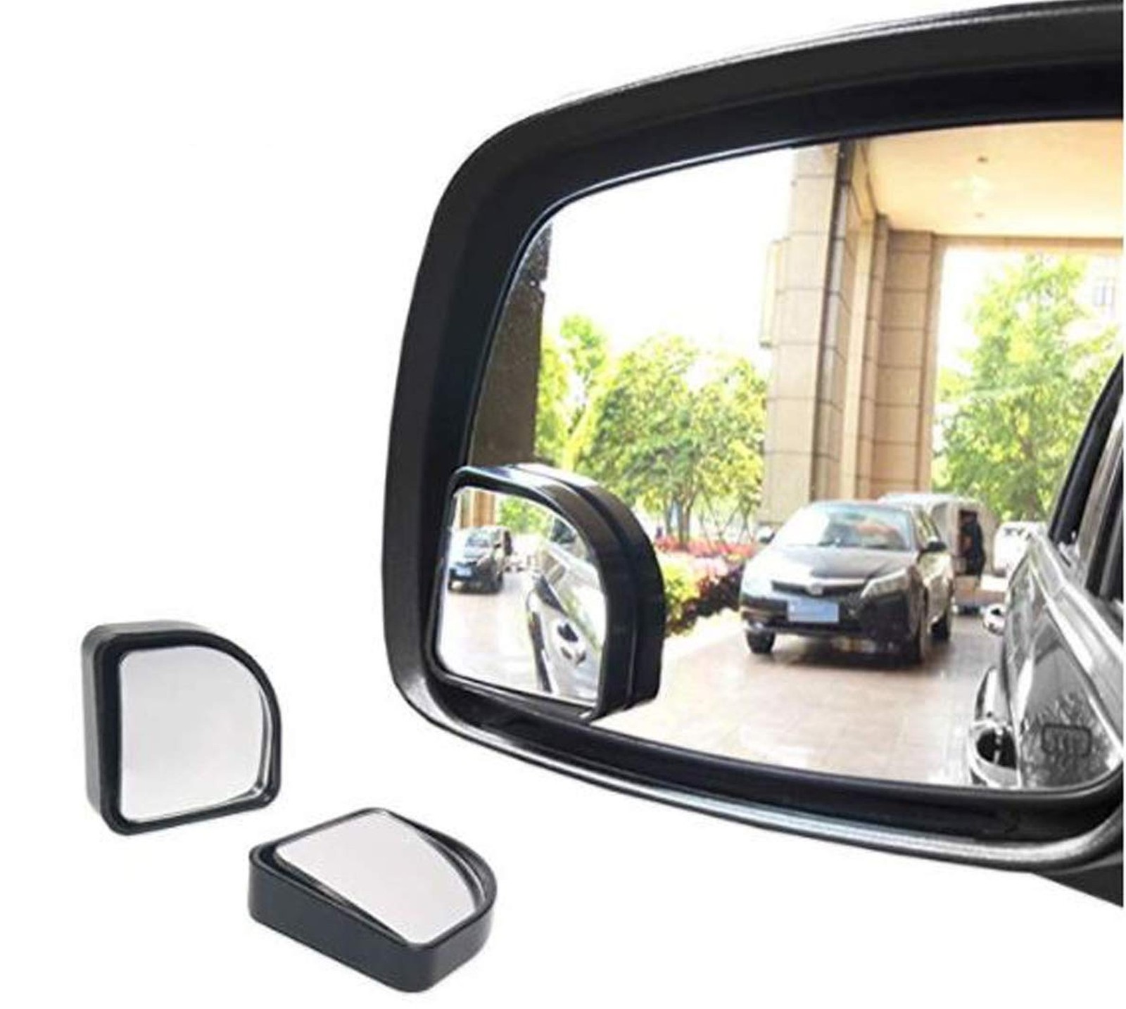 Car Rear View Mirror Hypersonic Car Side Mirror Auto Wide Angle Mirror Adjust...