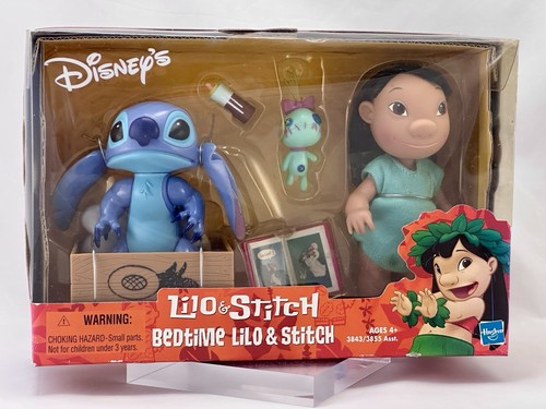 LILO & STITCH BEDTIME DISNEY HASBRO 2002 RARE SET SEALED 3843 3855 - Picture 2 of 10