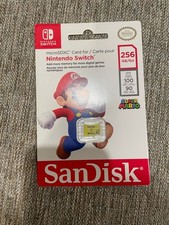 SanDisk 256GB MicroSDXC Flash Memory Card Nintendo Switch