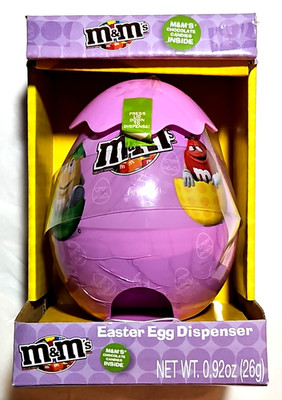 M&M's, Mars Easter Egg ''Candy Rific'' Dispenser ~ 2016 NEW Obsolete Stock Ppd2U!