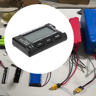 Battery Capacity Checker Professional 1S-7S RC Cellmeter Controller Tester