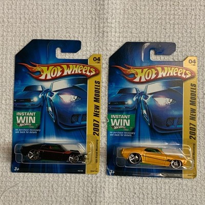  69 Ford Mustang 4/36 New Models Yellow 2007 Hot Wheels New still sealed  