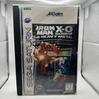 Iron Man / XO Manowar in Heavy Metal (Sega Saturn, 1997) Complete CIB W/ Reg