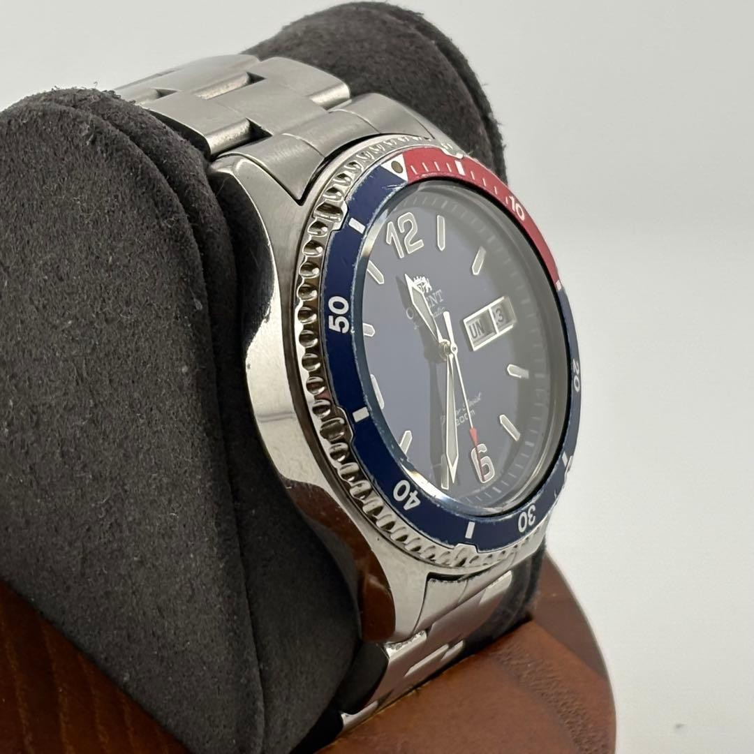 Orient AA02C5B Automatic Diver Blue Timepiece Wat… - image 3