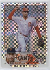 2023 Topps Chrome X-Fractor David Villar #117 0q4v