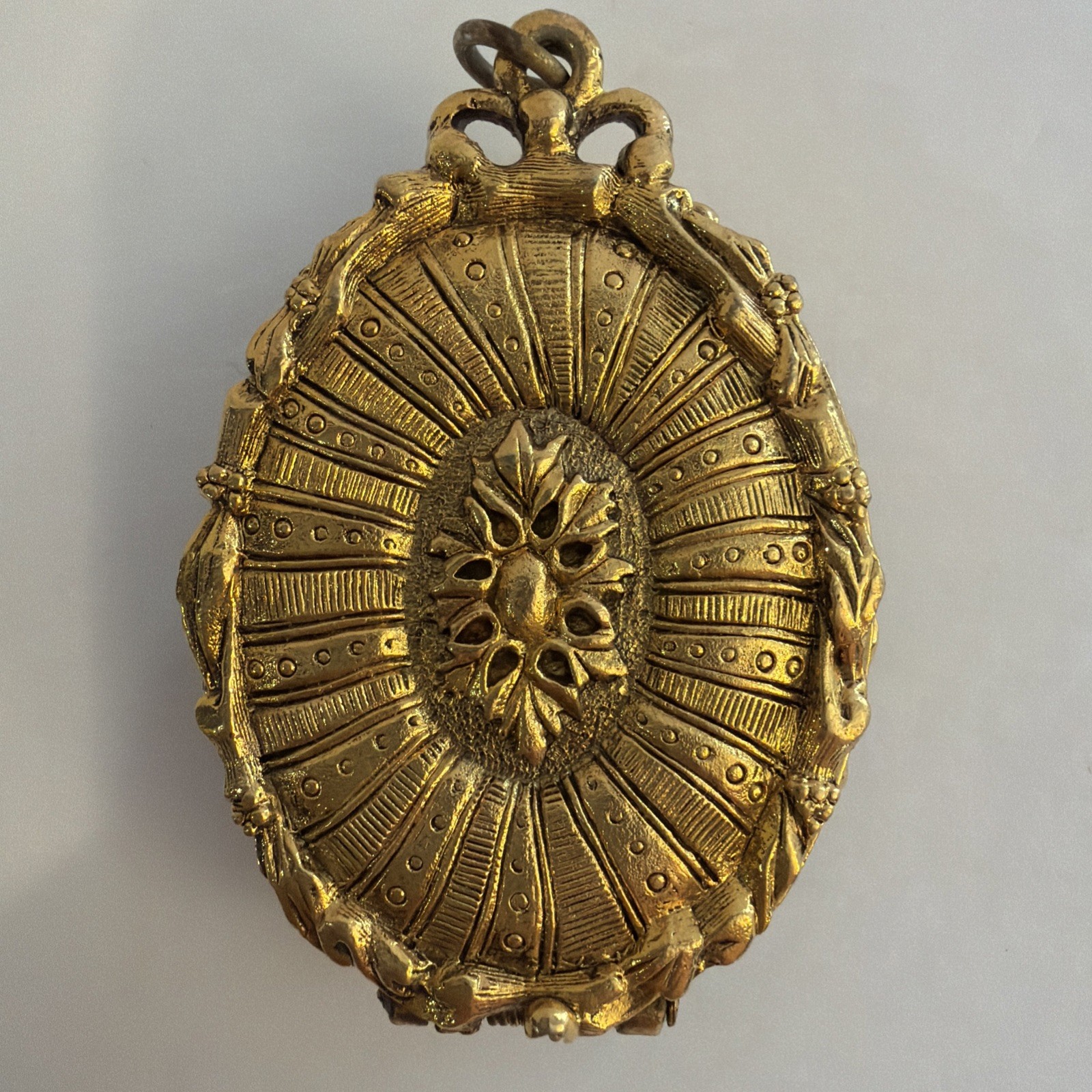 Max Factor Victorian Rose Solid Perfume Locket Ne… - image 2