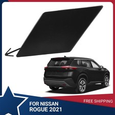 Rear Black Bumper Tow Hook Cap Cover 850106rr0b For Nissan Rogue 2021-2023