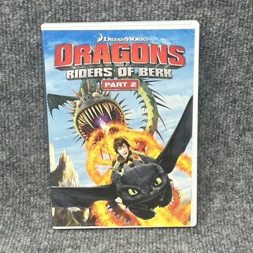 Dragons Riders of Berk Part 2 DVD 2-Disc Set Dreamworks Animation How to Train