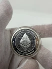 2021 Ethereum Crypto Commemorative 1oz 999 Silver Round ETH GSM