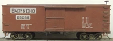 MDC BALTIMORE & OHIO 36' WOOD BOXCAR RTR KD'S CAR # 69089