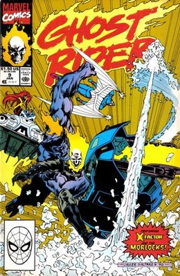 Ghost Rider (1990) #   9 (8.0-VF) X-Factor, Morlocks 1991