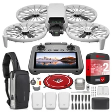 DJI Flip Drone Fly More Combo 4K UHD Quadcopter w/ RC 2 Remote +Accessory Bundle