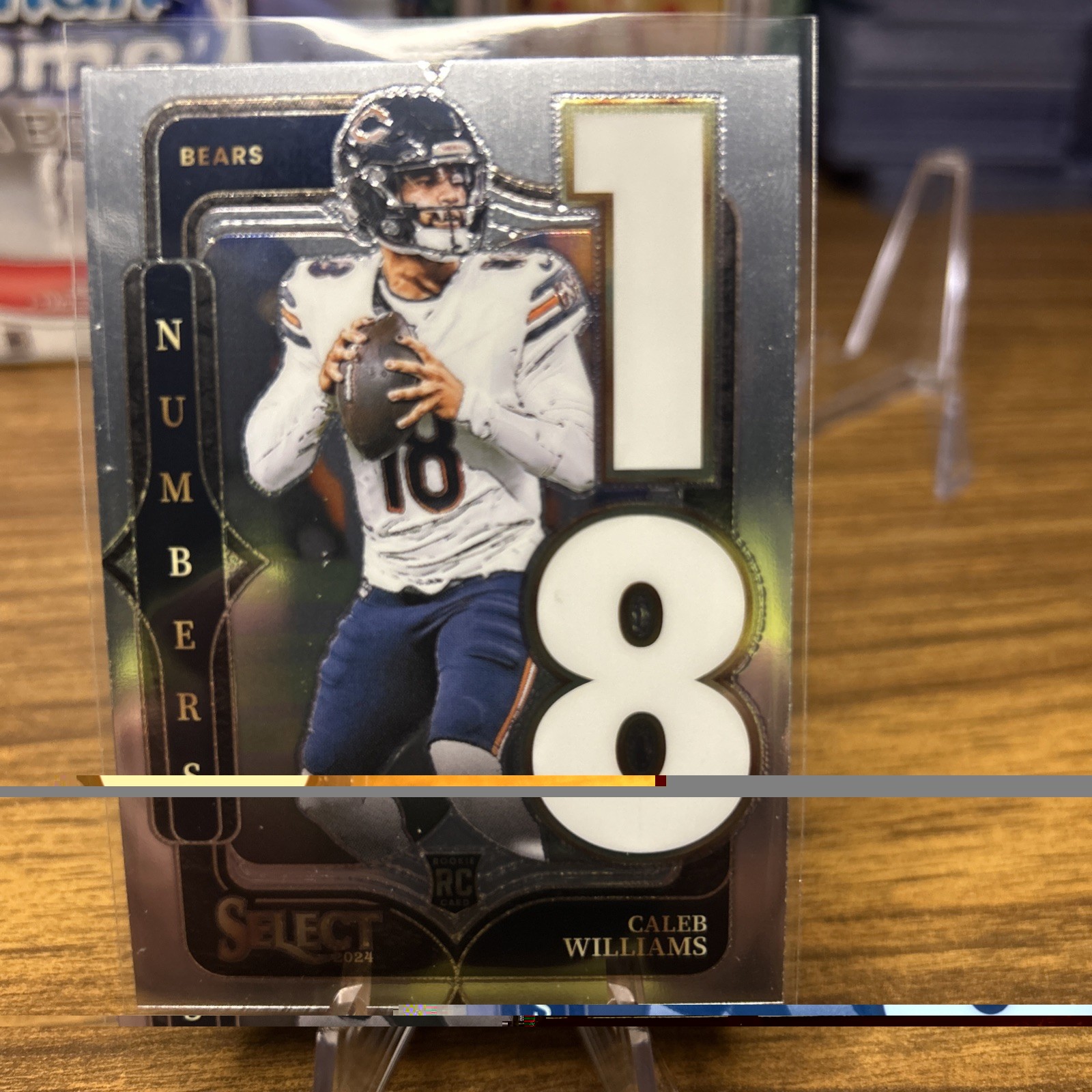 2024 Panini Select - Select Numbers Caleb Williams #19 (RC)