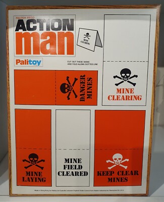 Lot Accessoires Vintage Action Man / GI Joe - Palitoy 1970 - Plastique