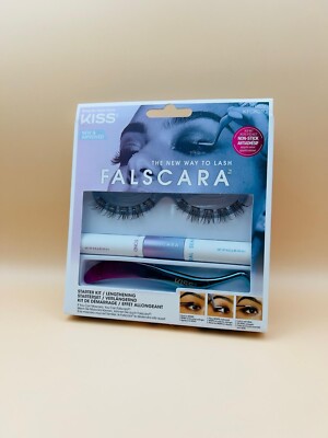KISS Falscara STARTER KIT Wimpern Lashes Verlängern 79838 10 Wisps 1 Packung NEU