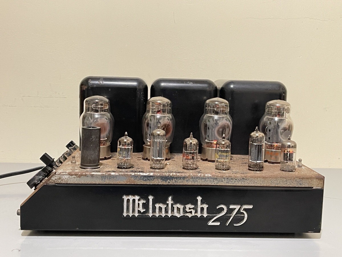 VINTAGE MCINTOSH MC275 STEREO TUBE AMPLIFIER | eBay