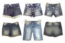 Rock Republic Blue Jean Denim Shorts NWT 54- 60 Size 6 - Plus Size 24W