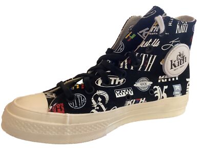 Size 5.5 - Converse Chuck 70 High x Kith 10th Anniversary - Black 2021 Unisex