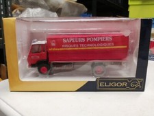 LBS Eligor 1/43 - 113692 - Berliet GR 190 baché pompiers risques technologiques