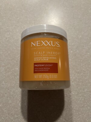 Nexxus Scalp Inergy Gentle Exfoliating Scalp Scrub for Fine Hair 8.8 oz