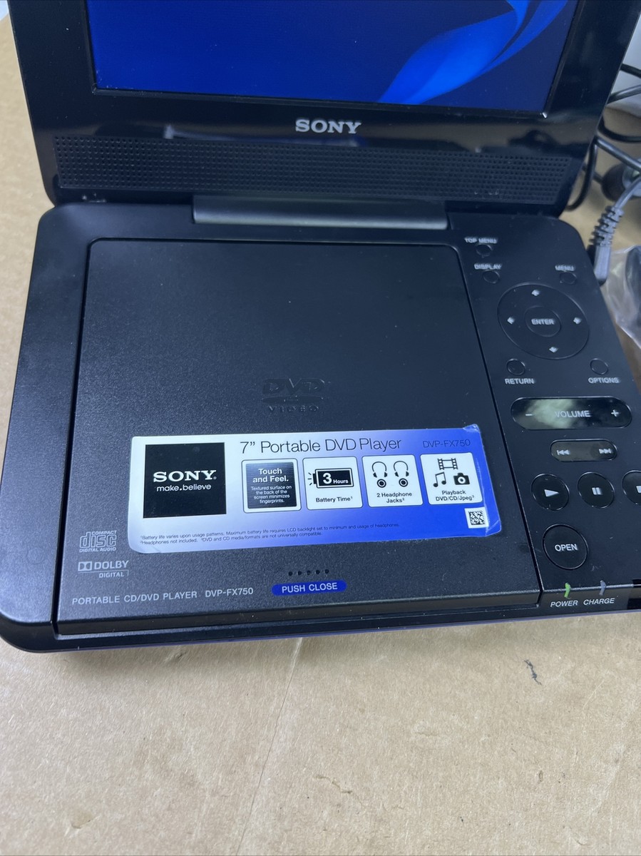 Sony DVP-FX750 Portable DVD Player with Screen (7