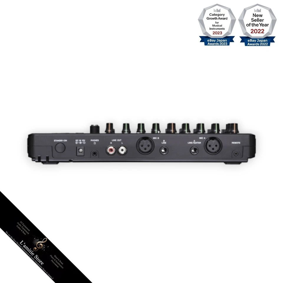 Tascam DP-03SD 8ch Digital Portastudio Multitrack Recorder Japan DP03SD Black - Image 3 of 4