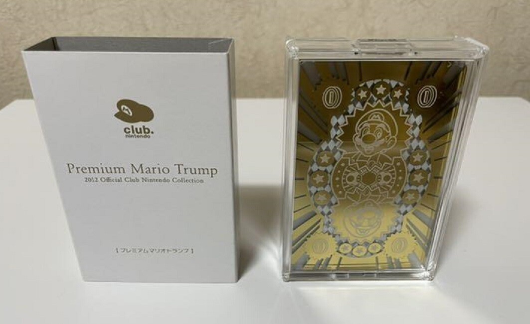 Club Nintendo Premium Mario Playing Cards 2013 Japan NEW Trump | eBay