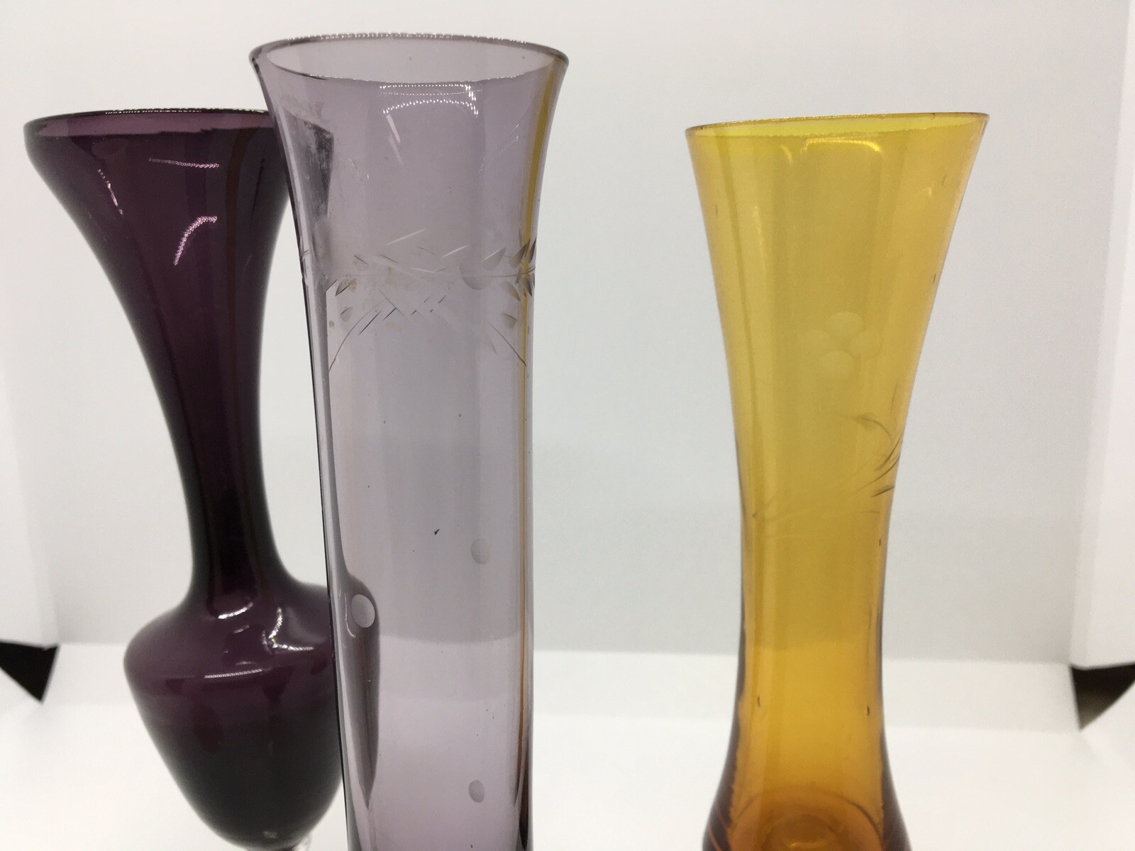 Set Of 4 Vintage Bud Vases eBay