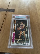 1976 Topps Basketball Card - #117 John Gianelli, PSA 9 MINT