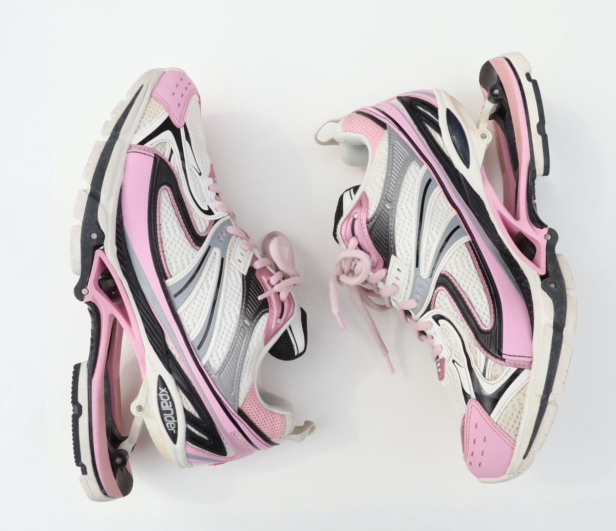 Balenciaga X-Pander Pink White Womens Mesh & Nylon Sneakers EU 40