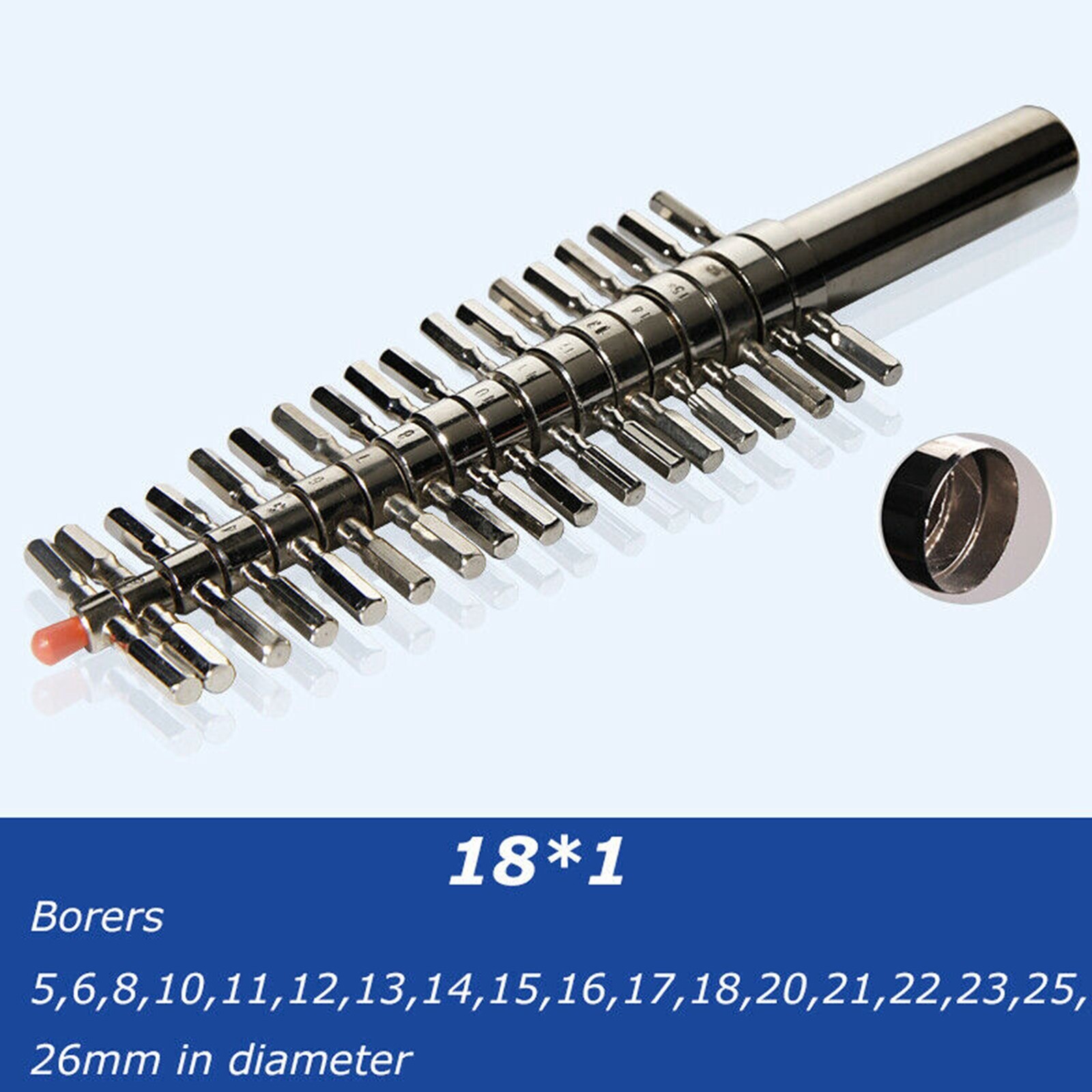 Cork Rubber Stopper Borer Tool Set of Drill Hole Laboratory Kits For Lab Teach eBay