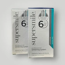 2 Supersmile Whitening System Toothpaste Accelerator Original Mint .21 Oz