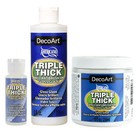 DecoArt Americana Triple Thick Brilliant Brush On Gloss Glaze 2oz / 8oz *CHOOSE*