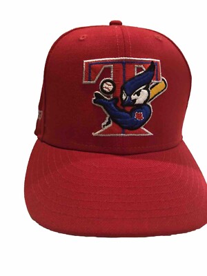 Toronto Blue Jays Red/Blue Hat Men s Size: 7  59Fifty Fitted.