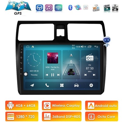 For Suzuki Swift 2005-2010 10.1'' Android 11 4GB+64GB Car Radio GPS WIFI CarPlay
