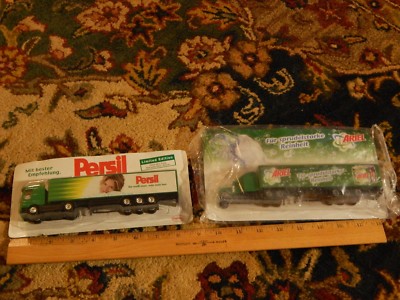 Household Cleaning Product Promos (LOT of 2) Semi Trucks *NIP* PERSIL + ARIEL