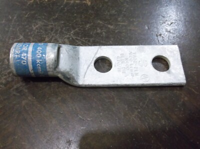 NEW NO BOX BURNDY YA32-2LN TWO-HOLE LUG COMPRESSION CONNECTOR (DR1C4)